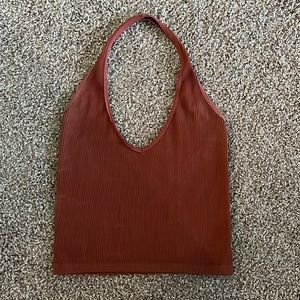 Halter crop top